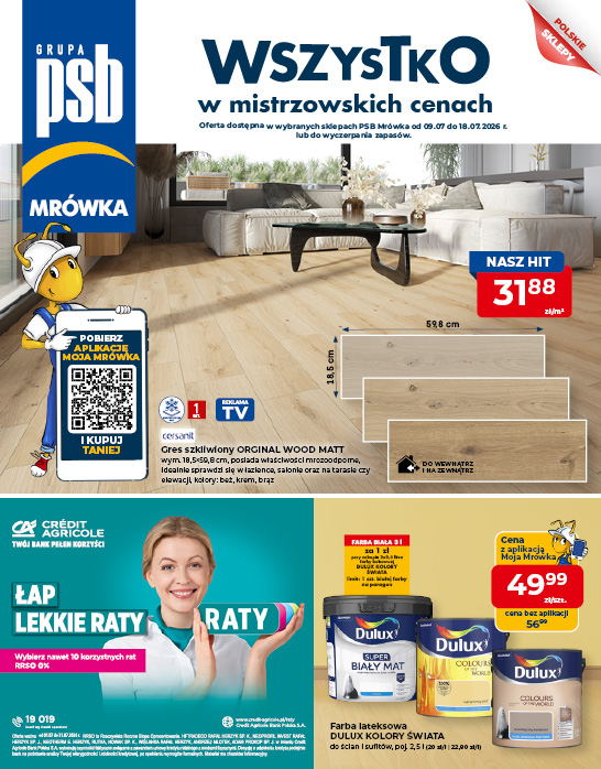 gazetka promocyjna psb mrowka